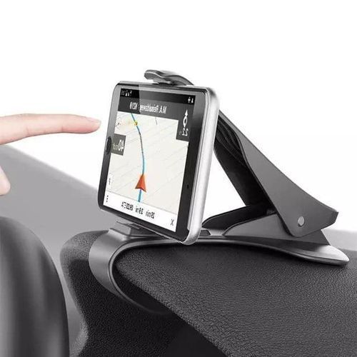 Support Telephone Voiture Clip sur Tableau De Bord, GPS, Appels, Réglable, Securite Conduite