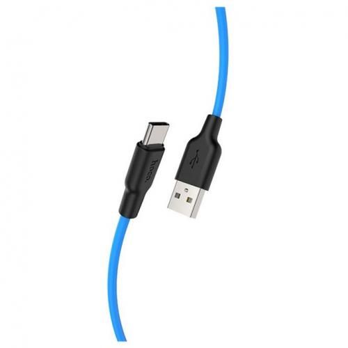 Cable USB to Type-C X21 Plus fluorescent charging data sync 3.0A  Food Grade silicone data cable 1M