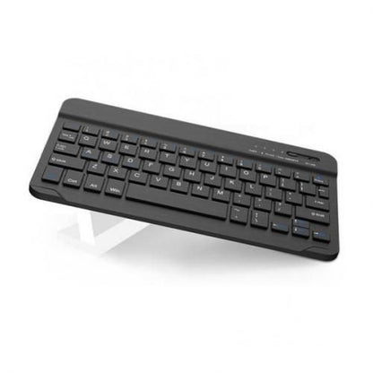 Clavier Bluetooth intelligent sans fil (10") Compatible avec tous les appareils compatibles Bluetooth noir