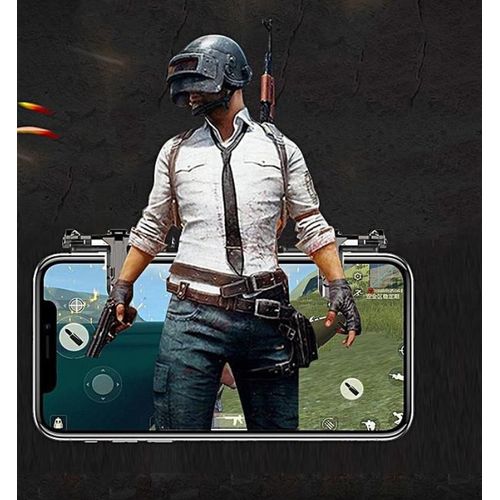 PUBG Mobile Game Controller Aim Key Buttons L1R1 Trigger Finger Pour PUBG