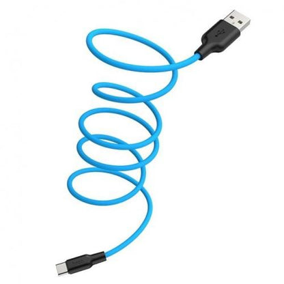 Cable USB to Type-C X21 Plus fluorescent charging data sync 3.0A  Food Grade silicone data cable 1M