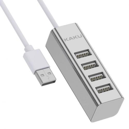 Câble adaptateur Hub pratique avec prise USB 2.0 et 4 connecteurs USB