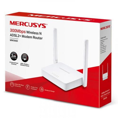 Routeur Modem Vitesse sans fil 300 Mbps pour le streaming vidéo HD multi-utilisateurs