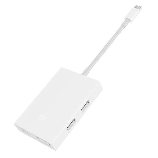 Adaptateur USB-C vers VGA Adaptateur de sortie d'affichage Gigabit Ethernet HD multifonction 5 en 1