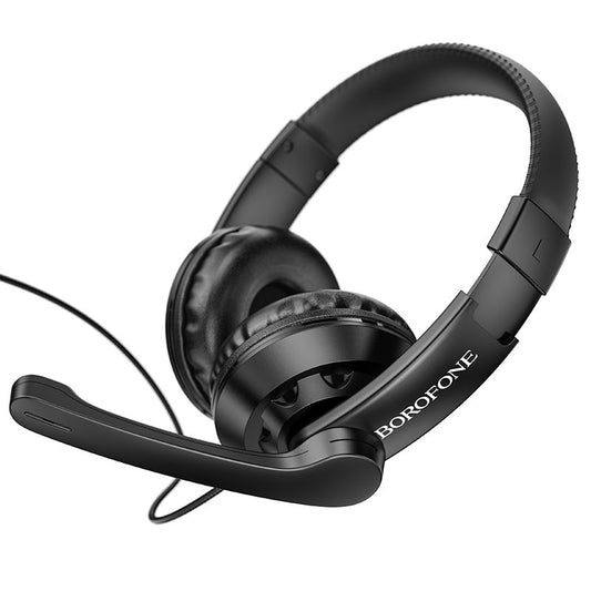 Casque de jeu filaire amusant avec microphone omnidirectionnel (noir)