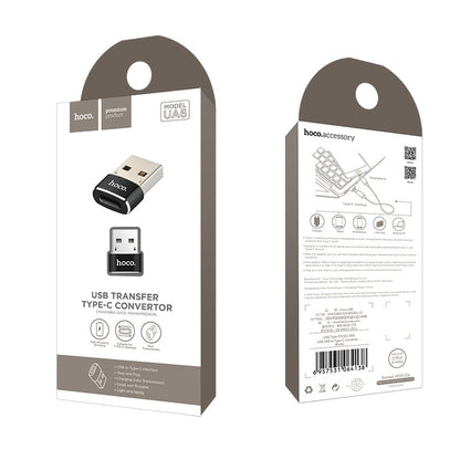 Adaptateur USB-A vers convertisseur de transfert de données Type-C<br>